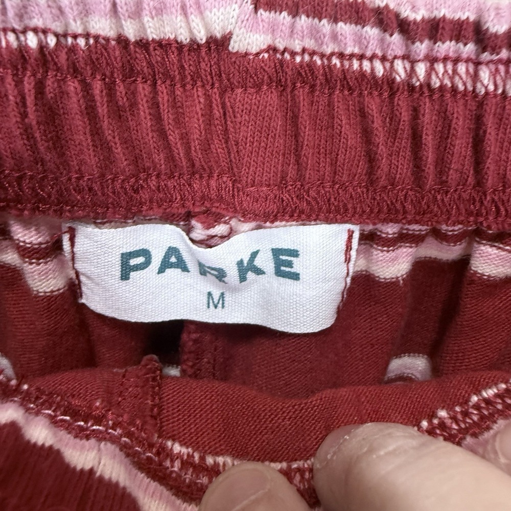 PARKE Valentines Day 2026 Cotton Boxer Set Red Amour Stripe Size Medium - Picture 14 of 15